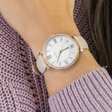 Fossil Jacqueline White Dial Pink Leather Strap Watch for Women - ES4303 Authentic Buy Shop Now