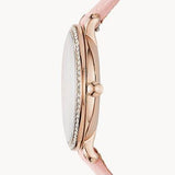 Fossil Jacqueline White Dial Pink Leather Strap Watch for Women - ES4303 Authentic Buy Shop Now