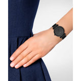 Fossil Carlie Black Dial Black Steel Strap Watch for Women - ES4488 Authentic Buy Shop Now