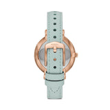 Fossil Jacqueline Multi Colored Dial Blue Leather Strap Watch for Women - ES4813 Authentic Buy Shop Now