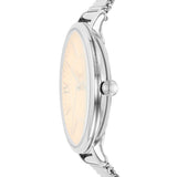 Fossil Jacqueline Three Hand Pink Dial Silver Mesh Strap Watch for Women - ES5089 Authentic Buy Shop Now