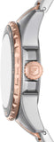 Fossil Blue Dive Three Hand Gray Dial Two Tone Steel Strap Watch For Women - ES5348 Authentic Buy Shop Now