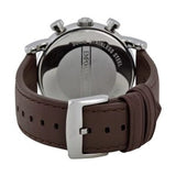 Emporio Armani Classic Chronograph Brown Dial Brown Leather Strap Watch For Men - AR1734 Authentic Buy Shop Now
