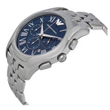 Emporio Armani Classic Navy Blue Dial Stainless Steel Watch For Men - AR1787 Authentic Buy Shop Now