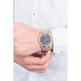 Emporio Armani Classic Quartz Grey Dial Silver Steel Strap Watch For Men - AR11134 Authentic Buy Shop Now