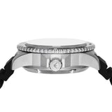 Emporio Armani Meccanico Automatic Black Dial Black Silicone Strap Watch For Men - AR60062 Authentic Buy Shop Now