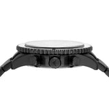 Emporio Armani Diver Chronograph Black Dial Black Steel Strap Watch For Men - AR80050 Authentic Buy Shop Now
