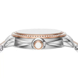 Emporio Armani Mia Three Hand Moonphase Mother of Pearl Dial Two Tone Steel Strap Watch For Women - AR11567 Authentic Buy Shop Now