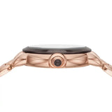 Emporio Armani Mia Quartz Brown Dial Rose Gold Steel Strap Watch For Women - AR11570 Authentic Buy Shop Now