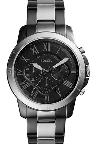 Fossil Grant Chronograph Black Dial Two Tone Steel Strap Watch for Men - FS5269 Authentic Buy Shop Now
