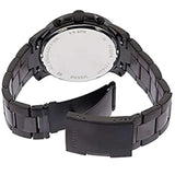 Fossil Grant Sport Chronograph Black Dial Black Steel Strap Watch for Men - FS5374 Authentic Buy Shop Now