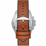 Fossil Forrester Automatic Skeleton Grey Dial Brown Leather Strap Watch for Men - ME3178 Authentic Buy Shop Now
