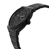 Fossil Everett Chronograph Black Dial Black Steel Strap Watch for Men - FS5797 Authentic Buy Shop Now