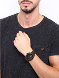 Fossil Machine Flight Chronograph Brown Dial Brown Leather Strap Watch for Men - FS4656 Authentic Buy Shop Now