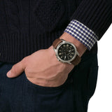 Fossil Grant Chronograph Black Dial Brown Leather Strap Watch for Men - FS4813 Authentic Buy Shop Now