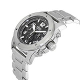 Fossil Modern Machine Black Dial Silver Steel Strap Watch for Men - FS4926 Authentic Buy Shop Now