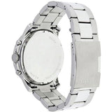 Fossil Grant Chronograph Black Dial Silver Steel Strap Watch for Men - FS4736 Authentic Buy Shop Now