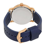 Fossil The Commuter Blue Dial Blue Leather Strap Watch for Men - FS5274 Authentic Buy Shop Now