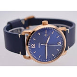 Fossil The Commuter Blue Dial Blue Leather Strap Watch for Men - FS5274 Authentic Buy Shop Now