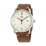 Fossil The Commuter White Dial Brown Leather Strap Watch for Men - FS5275 Authentic Buy Shop Now
