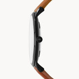 Fossil The Minimalist Black Dial Brown Leather Strap Watch for Men - FS5305 Authentic Buy Shop Now