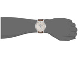 Fossil Minimalist Off White Dial Brown Leather Strap Watch for Men - FS5306 Authentic Buy Shop Now