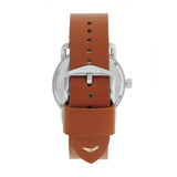 Fossil Commuter Blue Dial Blue Leather Strap Watch for Men - FS5325 Authentic Buy Shop Now