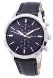 Fossil Townsman Multifunction Black Dial Black Leather Strap Watch for Men - FS5396 Authentic Buy Shop Now