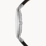 Fossil The Minimalist Three Hand Black Dial Black Leather Strap Watch for Men - FS5398 Authentic Buy Shop Now