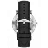 Fossil The Minimalist Three Hand Black Dial Black Leather Strap Watch for Men - FS5398 Authentic Buy Shop Now