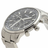 Fossil Goodwin Chronograph Black Dial Silver Steel Strap Watch for Men - FS5412 Authentic Buy Shop Now
