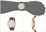 Fossil Goodwin Chronograph White Dial Brown Leather Strap Watch for Men - FS5415 Authentic Buy Shop Now