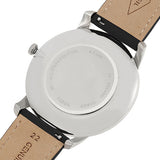 Fossil The Minimalist Carbon Series Black Dial Black Leather Strap Watch for Men - FS5497 Authentic Buy Shop Now