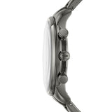 Fossil Goodwin Chrono Analog Black Dial Grey Steel Strap Watch for Men - FS5518 Authentic Buy Shop Now
