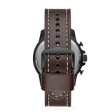 Fossil Bowman Chronograph Brown Dial Brown Leather Strap Watch for Men - FS5601 Authentic Buy Shop Now