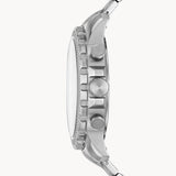 Fossil Bowman Chronograph Blue Dial Silver Steel Strap Watch for Men - FS5604 Authentic Buy Shop Now