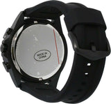 Fossil Garrett Chronograph Blue Dial Black Rubber Strap Watch for Men - FS5695 Authentic Buy Shop Now