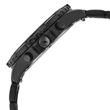 Fossil Garrett Chronograph Black Dial Black Steel Strap Watch for Men - FS5773 Authentic Buy Shop Now