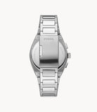 Fossil Pilot Chronograph Black Dial Silver Steel Strap Watch for Men - FS5141 Authentic Buy Shop Now