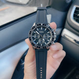 Fossil Bannon Multifunction Black Dial Black Silicone Strap Watch for Men - BQ2494 Authentic Buy Shop Now