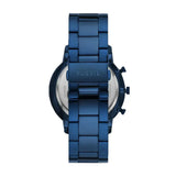 Fossil Neutra Chronograph Blue Dial Blue Steel Strap Watch for Men - FS5826 Authentic Buy Shop Now