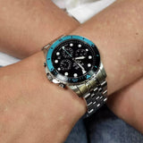 Fossil FB-01 Chronograph Black Dial Silver Steel Strap Watch for Men - FS5827 Authentic Buy Shop Now
