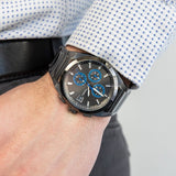 Fossil Everett Chronograph Grey Dial Grey Steel Strap Watch for Men - FS5830 Authentic Buy Shop Now