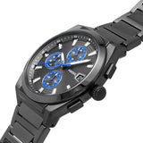 Fossil Everett Chronograph Grey Dial Grey Steel Strap Watch for Men - FS5830 Authentic Buy Shop Now