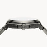 Fossil Everett Chronograph Grey Dial Grey Steel Strap Watch for Men - FS5830 Authentic Buy Shop Now