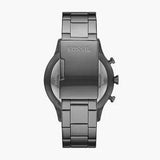 Fossil Bronson Chronograph Black Dial Grey Steel Strap Watch for Men - FS5852 Authentic Buy Shop Now