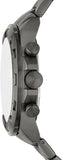 Fossil Bronson Chronograph Black Dial Grey Steel Strap Watch for Men - FS5852 Authentic Buy Shop Now