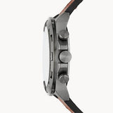 Fossil Bronson Chronograph Grey Dial Brown Leather Strap Watch for Men - FS5855 Authentic Buy Shop Now