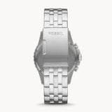 Fossil FB-01 Chronograph Black Dial Silver Steel Strap Watch for Men - FS5864 Authentic Buy Shop Now