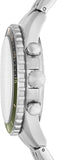 Fossil FB-01 Chronograph Black Dial Silver Steel Strap Watch for Men - FS5864 Authentic Buy Shop Now
